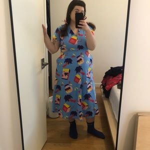 Nooworks Snack Print Dress